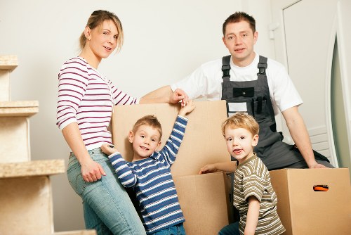 Organized packing supplies for removals in Queenspark