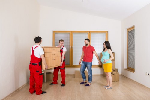 Local house removals service helping a family relocate in Queenspark