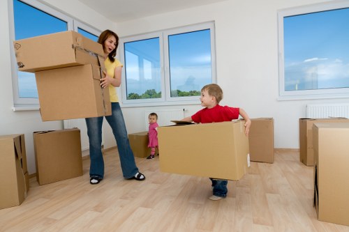 Local removalists helping with a family house move in Queens Park