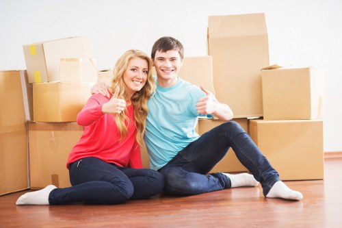 Queenspark office removals checklist and team preparing for a smooth business move