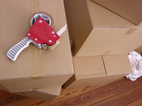 Packing and loading office furniture in Queens Park