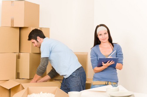 Professional removal van service in Queenspark for household relocation