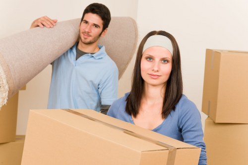 Commercial relocation setup for a Queenspark business move