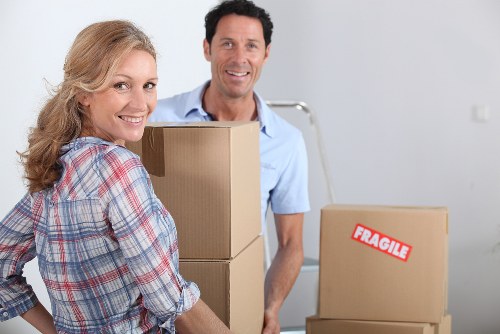 Removal team planning a transparent quote for a house move