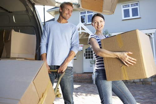 Customer confirming a removals booking and service details